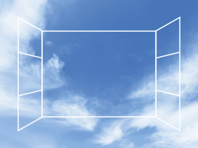 完全分煙の執務エリア